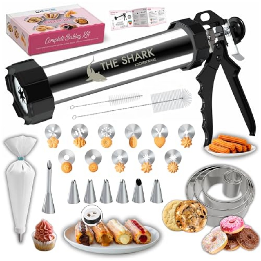 Churros Maker Gun - Churro Maker Machine and Spritz Cookie