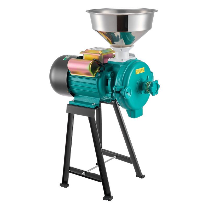 Cast Iron Corn - Electric Grain Mill Grinder, 110 lbs/H