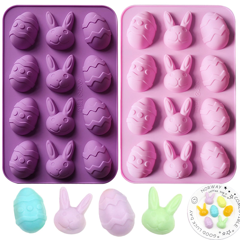 Bunny Cake Mold - Easter Silicone Molds Chocolate Food Grade