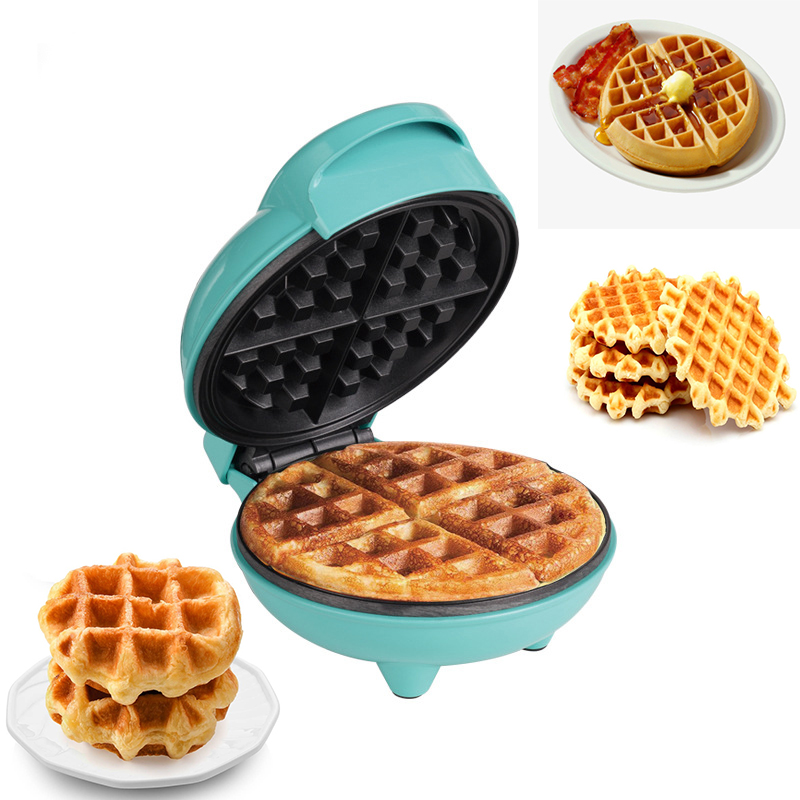 Mini Pancake Griddle - Mini Electric Portable Grill Waffle Maker