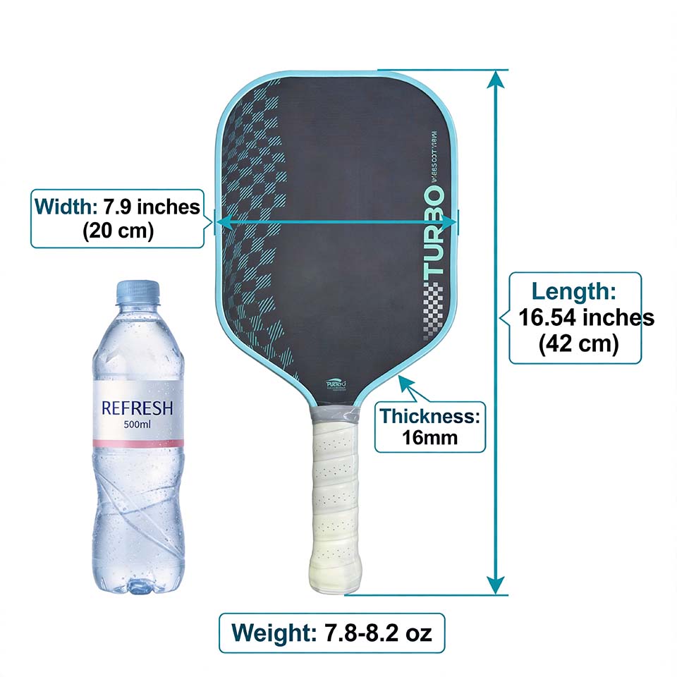 USAPA Approved T700 Carbon Fib - Crepe Pan Carbon recension och pris