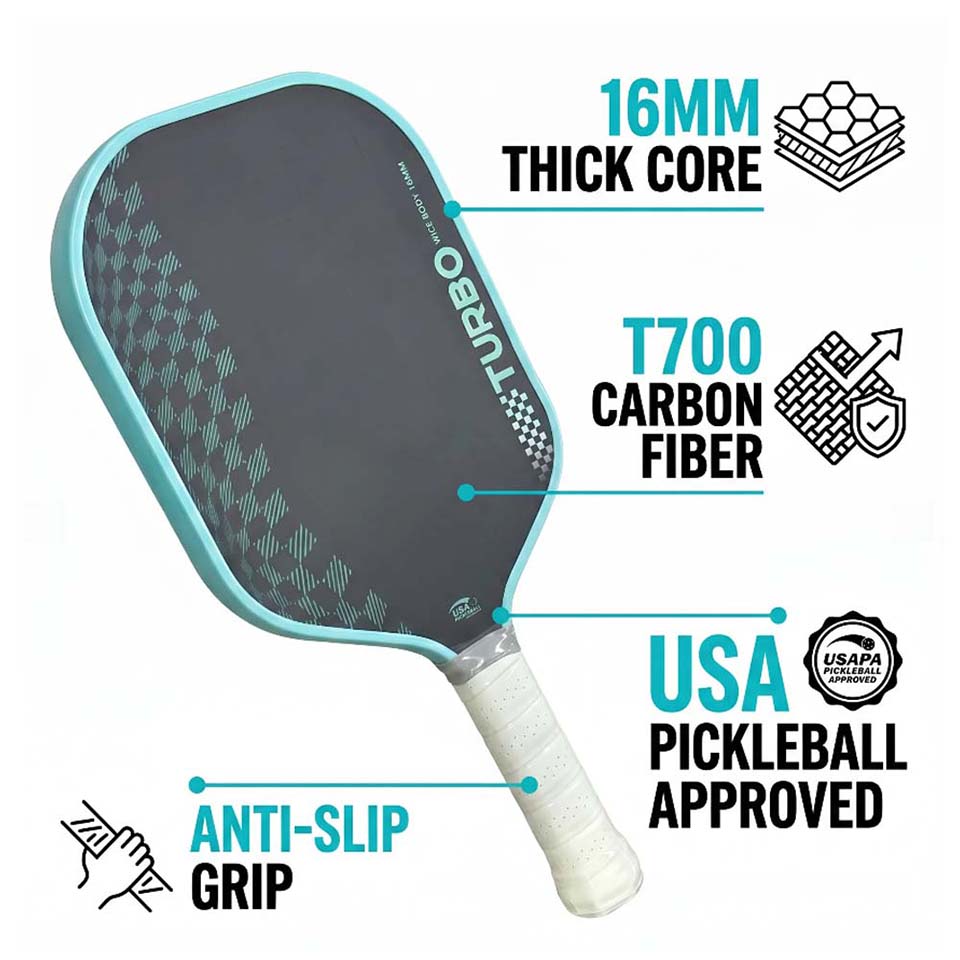 USAPA Approved T700 Carbon Fib - Crepe Pan Carbon recension och pris