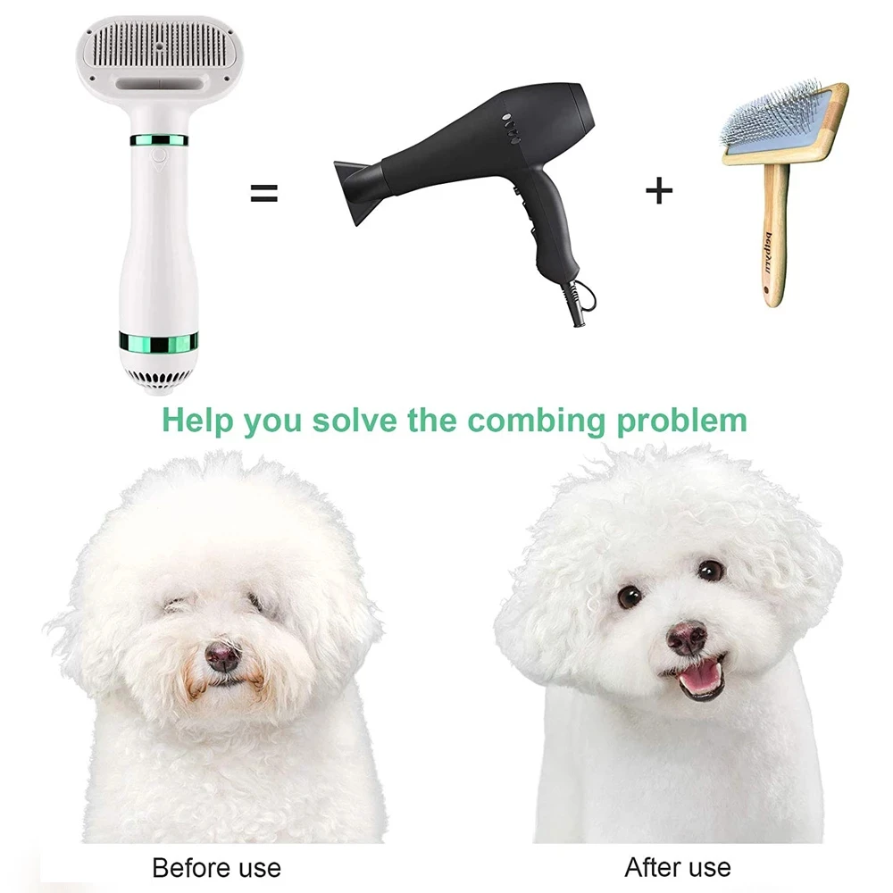 2-In-1 Cat Hair Comb Puppy Fur - Hot Dog Press recension och pris