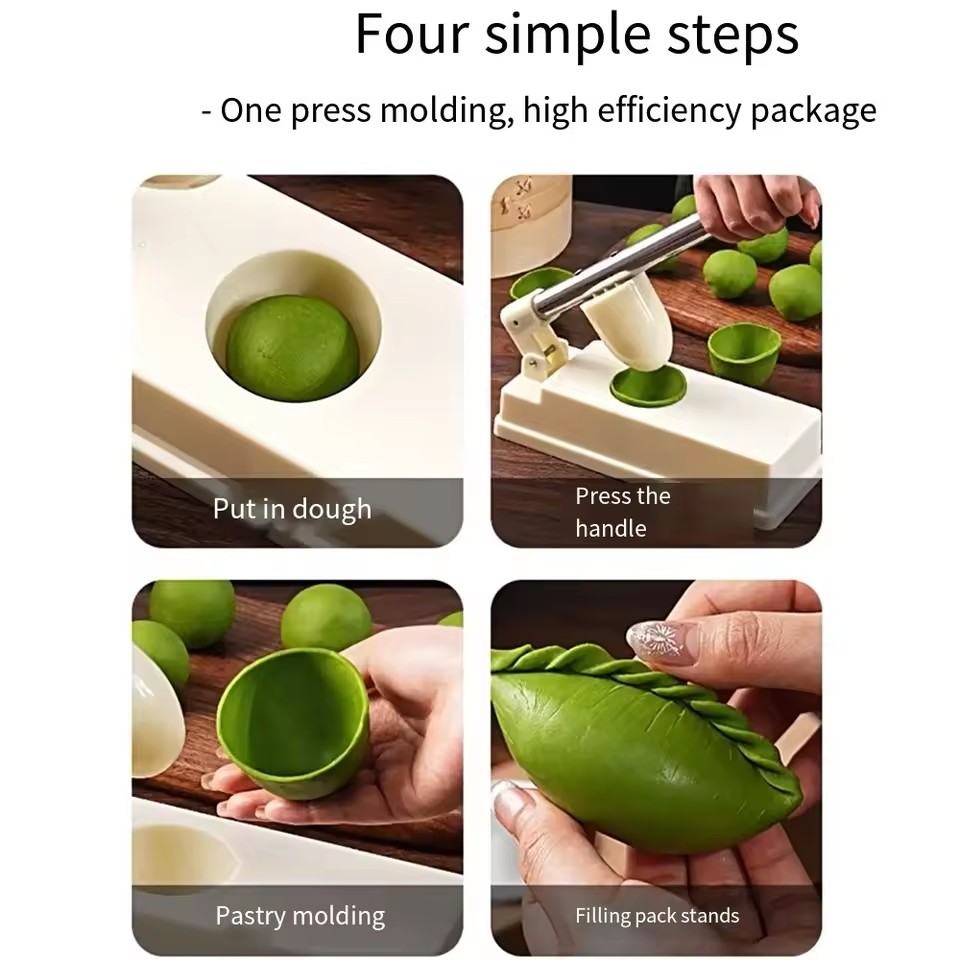 Hand Press Sweet Green Rice Ba - Dumpling Press Set recension och pris