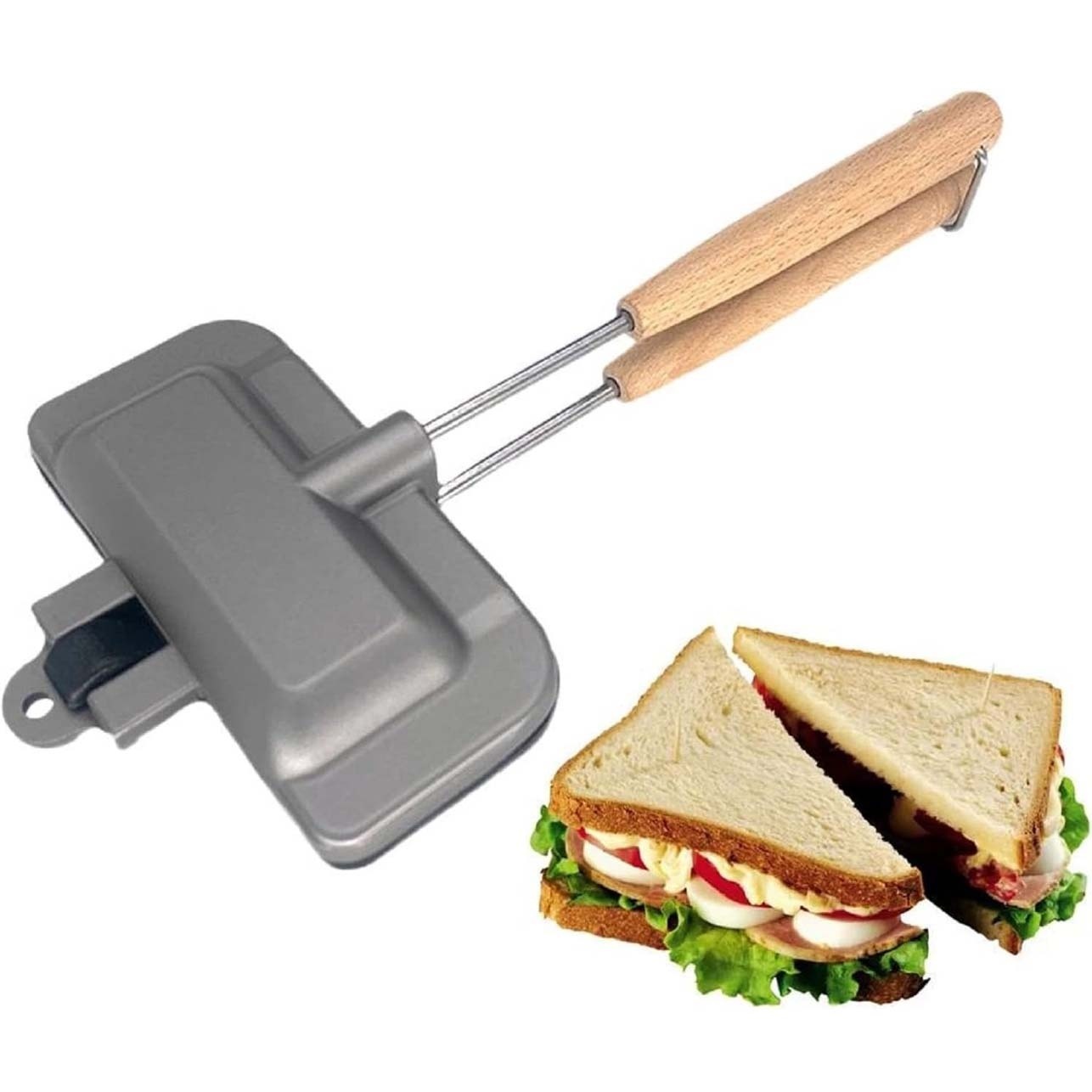 Breakfast Sandwich Maker, 4w1h - Hot Dog Press recension och pris