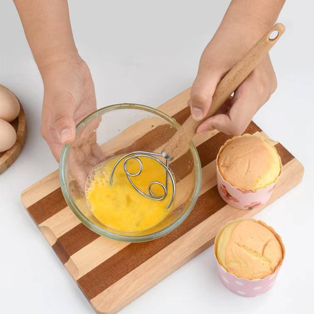 Wooden Hanlde Danish Dough Mix - Danish Pancake Pan recension och pris