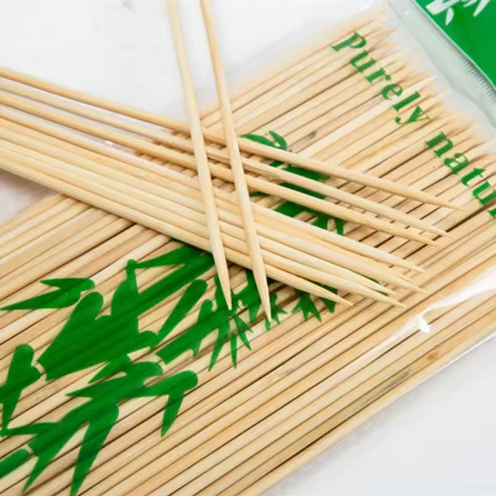 1350/90Pcs Natural BBQ Skewers - Corn Dog Stick recension och pris