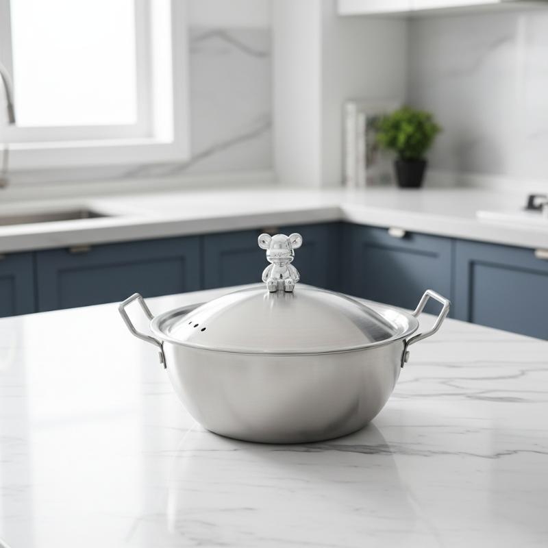 201 Stainless Steel Salad Bowl - Dim Sum Basket recension och pris