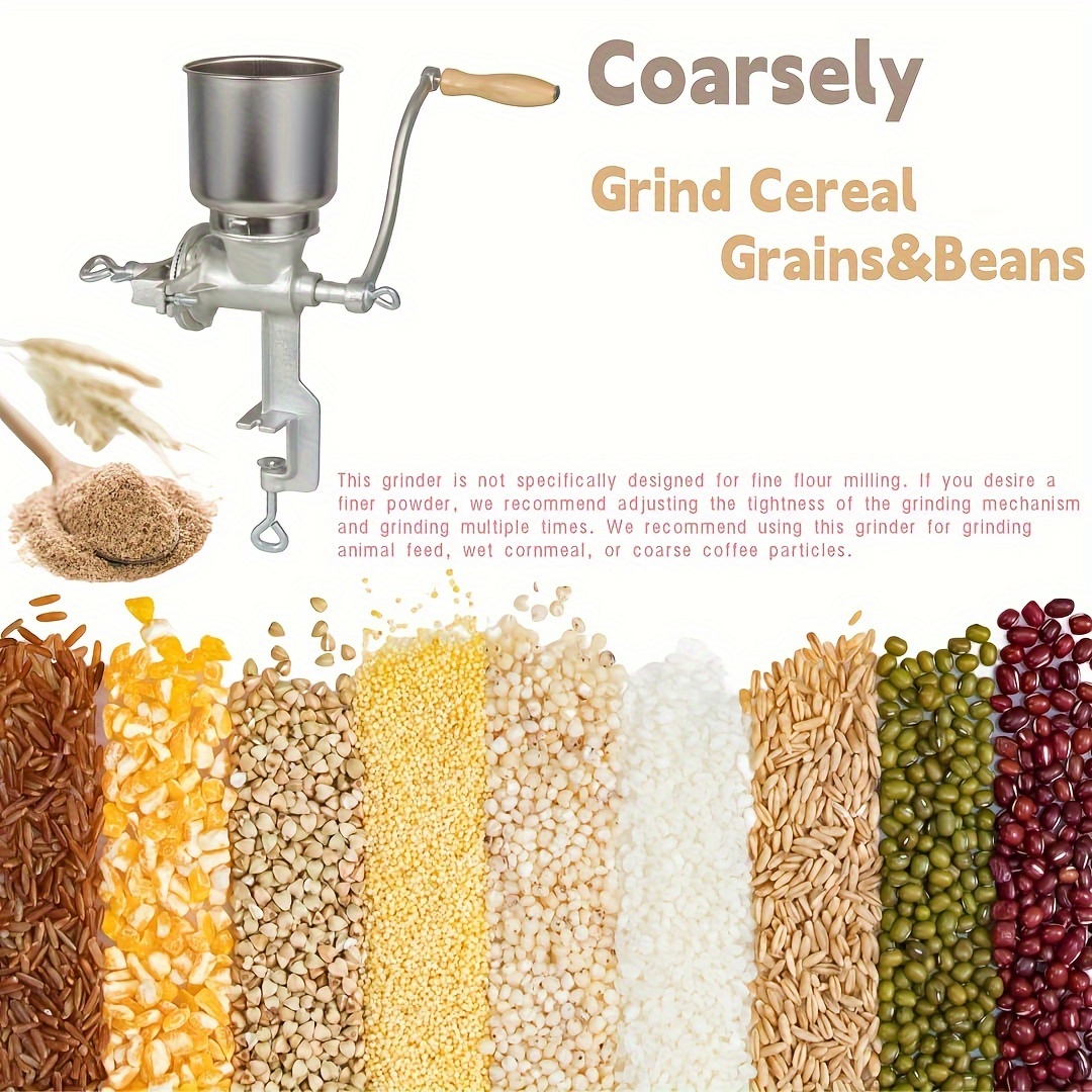 High Hopper Grain Mill Cast Ir - Cast Iron Corn recension och pris