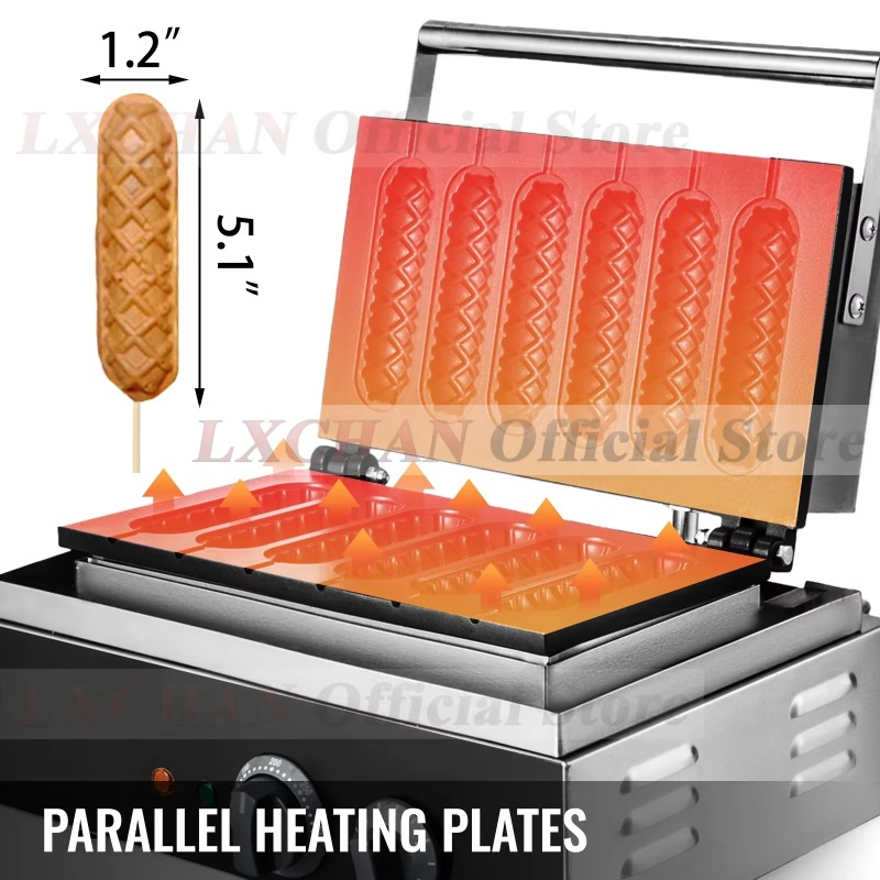 【Hot】HomeWise 6PCS Electric Wa - Corn Dog Stick recension och pris