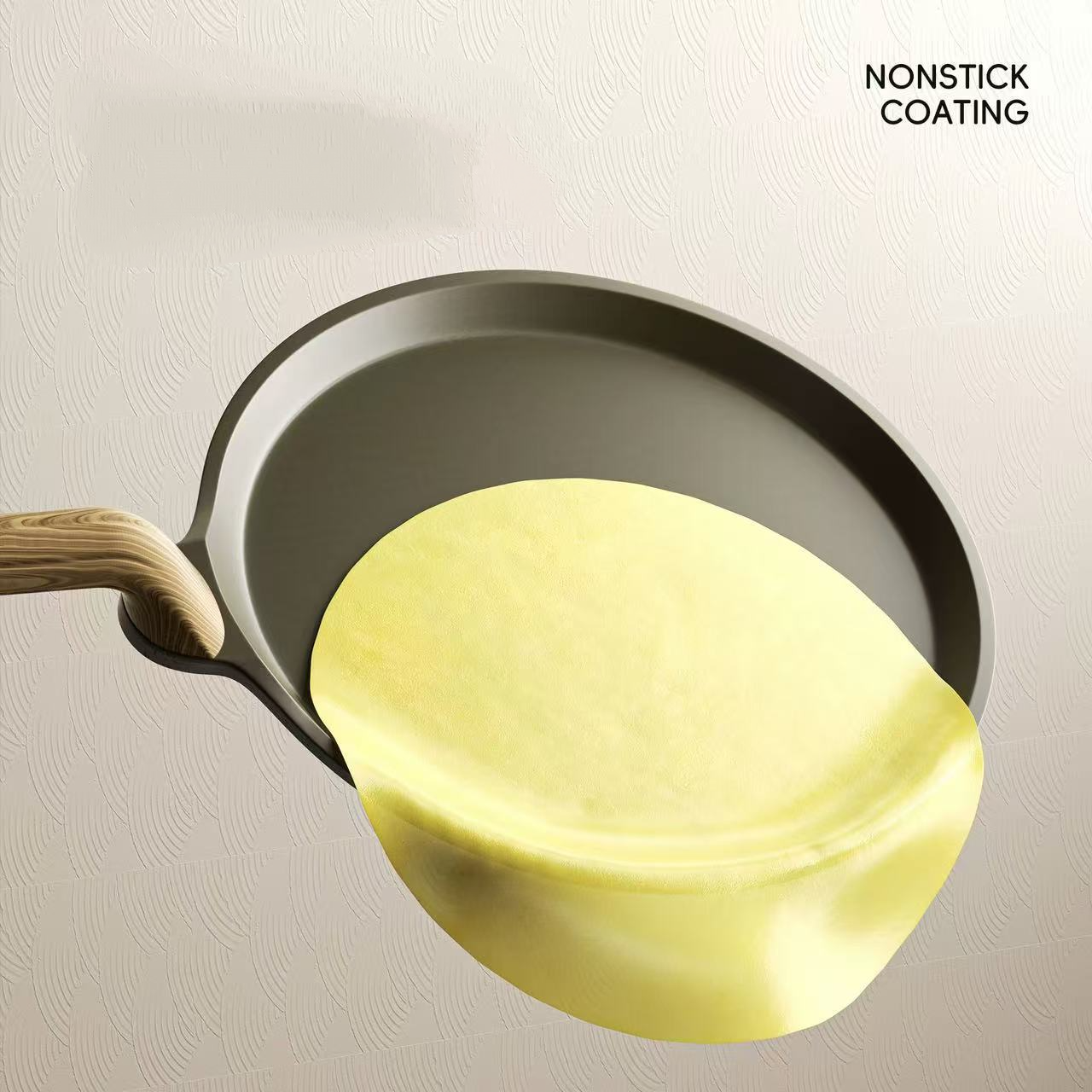 Titanium flat bottomed pan non - Danish Pancake Pan recension och pris
