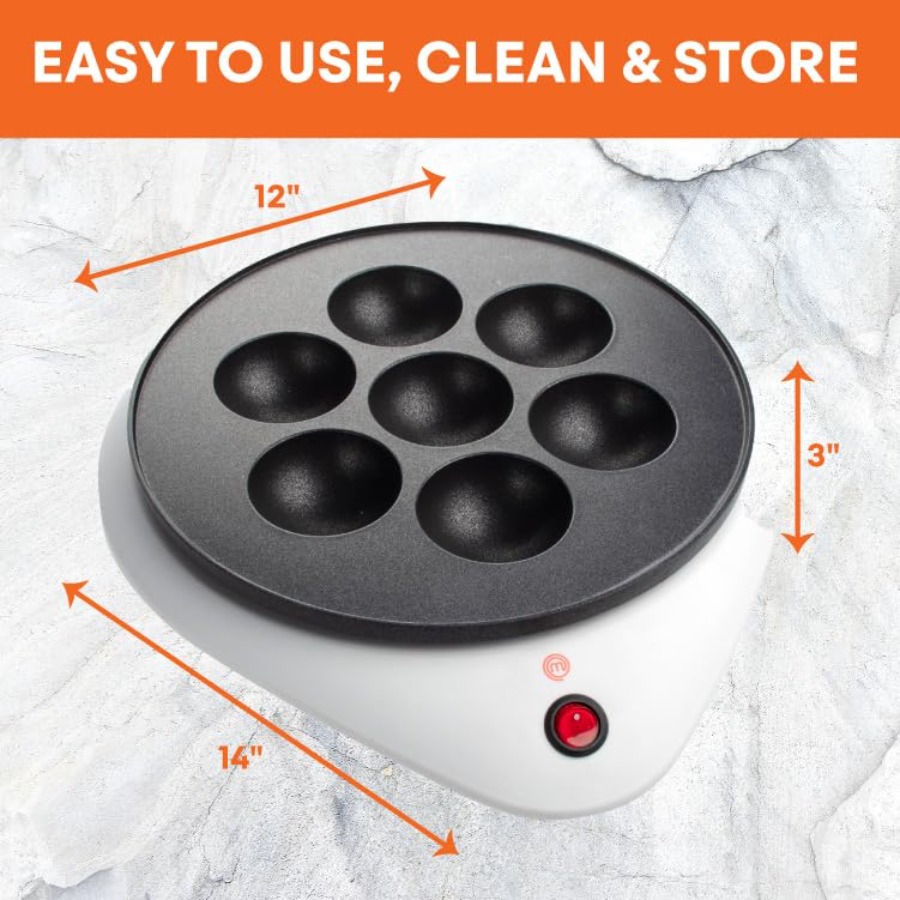 MasterChef Electric Ebelskiver - Takoyaki Grill Plate recension och pris