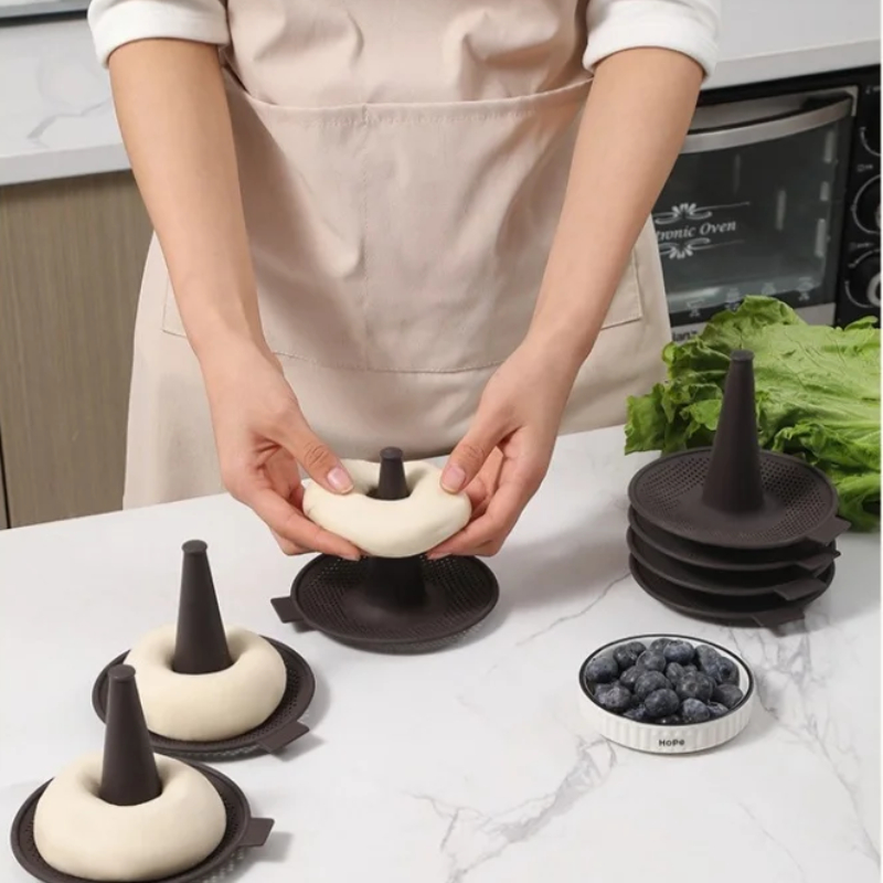 6Pcs Baking Mold Bread Donut P - Donut Mold Silicone recension och pris