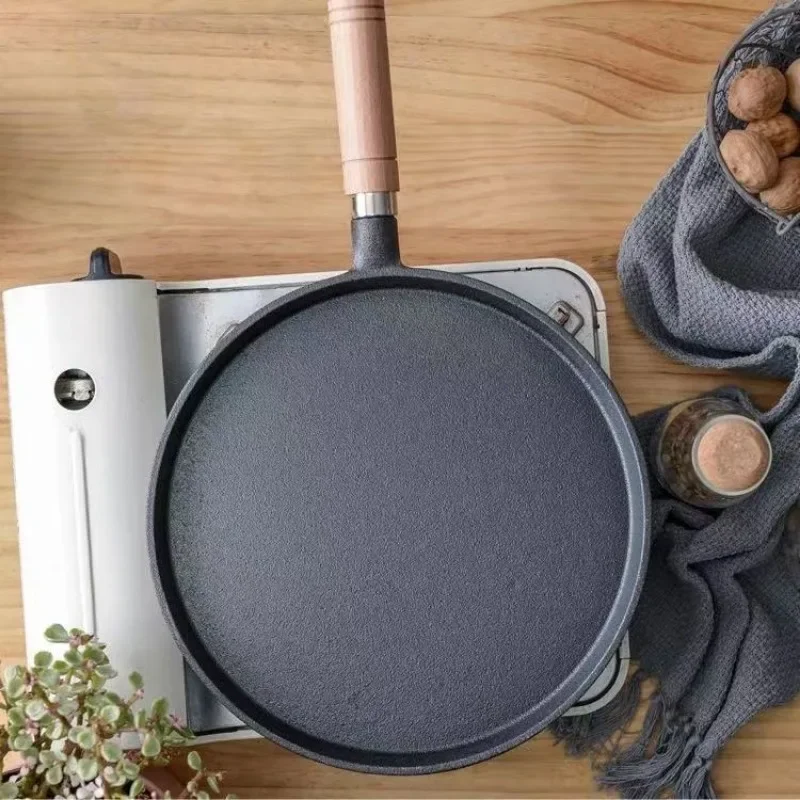 20/23/26cm Cast Iron Flat Pan, - Danish Pancake Pan recension och pris