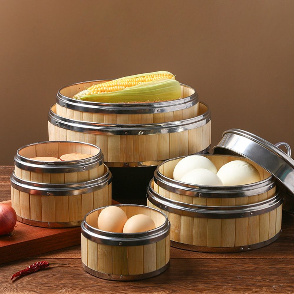 Dim Sum Bao Buns Woven Bamboo  - Bao Steamer Bamboo recension och pris