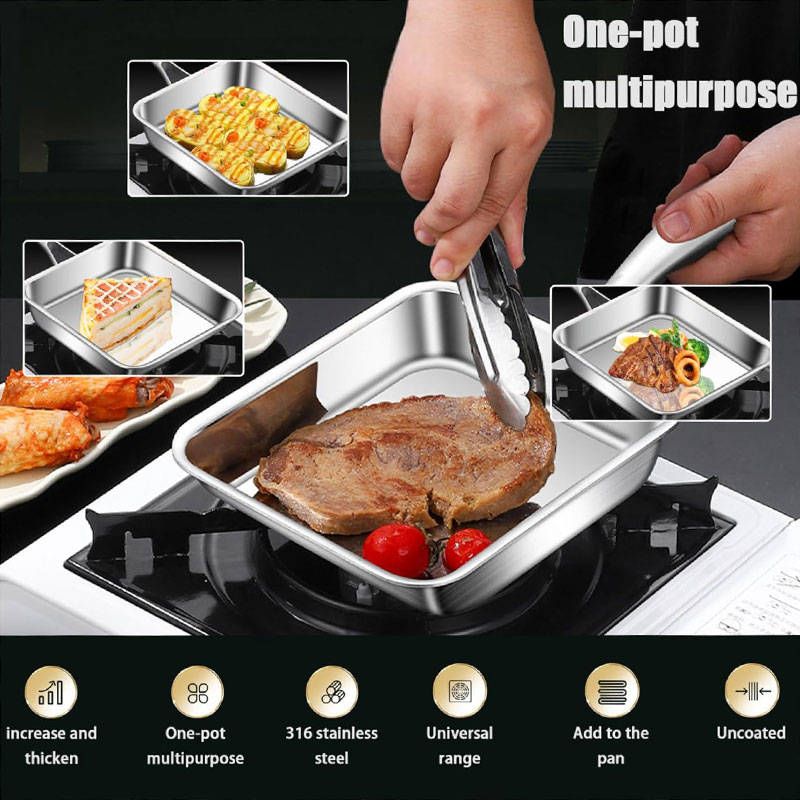 Stainless Steel Japanese Omele - Egg Waffle Pan recension och pris