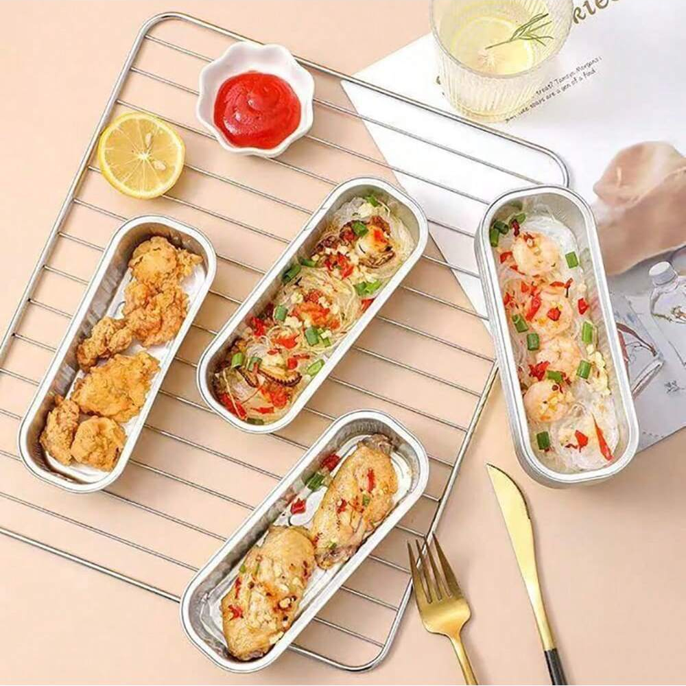 Rectangular Disposable Baking  - Egg Waffle Pan recension och pris