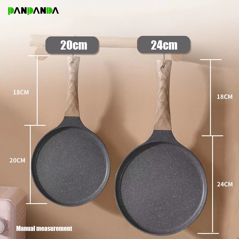 PANPANDA 6/8/10in Non-Stick Fr - Danish Pancake Pan recension och pris