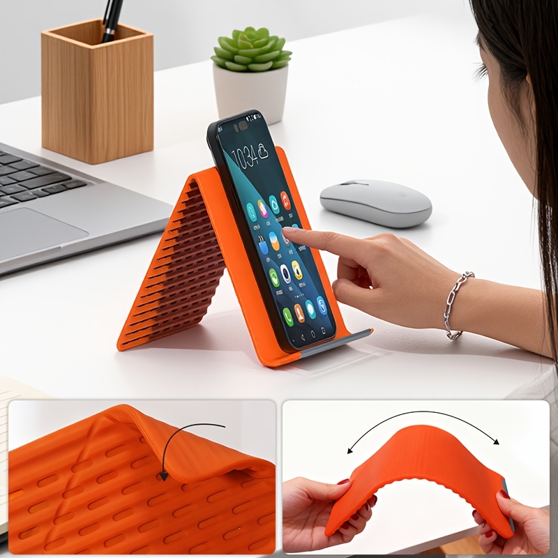 Portable Foldable Silicone Pho - Taco Stand Holder recension och pris