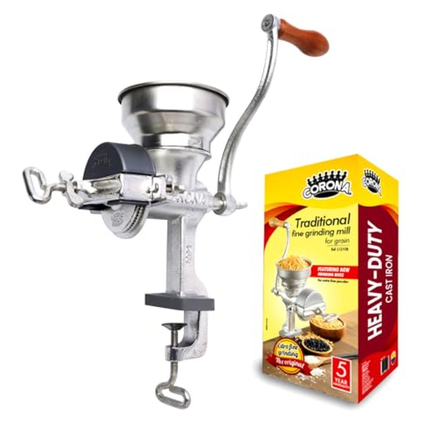 Corn Grinder with Low Hopper,  - Cast Iron Corn recension och pris