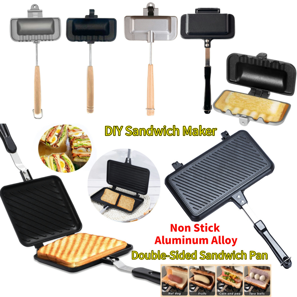 Double-Sided Sandwich Pan Non  - Hot Dog Press recension och pris