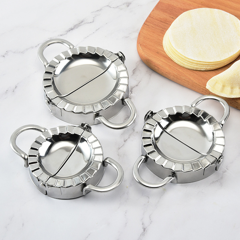 Stainless Steel Dumpling Maker - Dumpling Press Set recension och pris