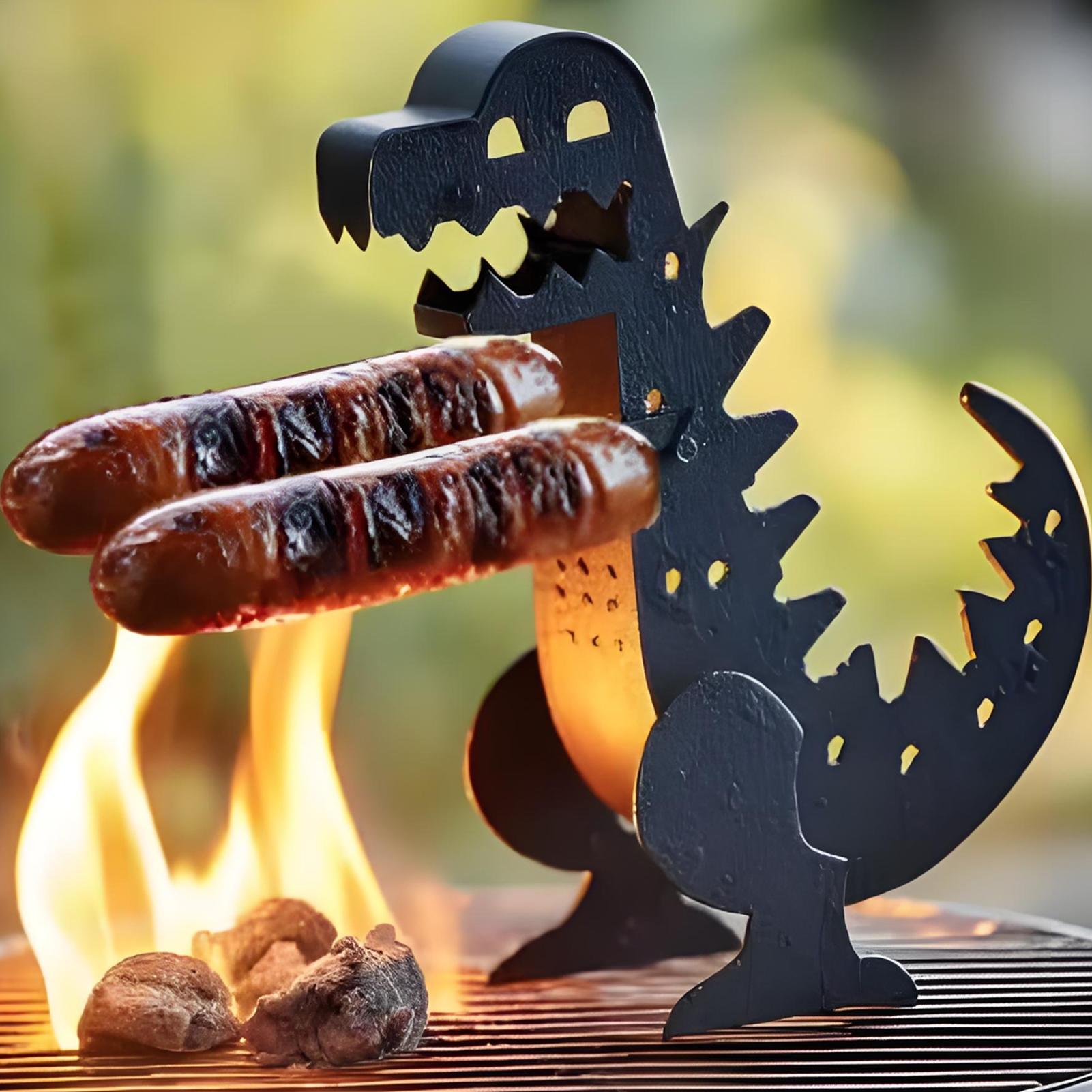 Hot Dog Roller Dinosaur Shape  - Hot Dog Press recension och pris