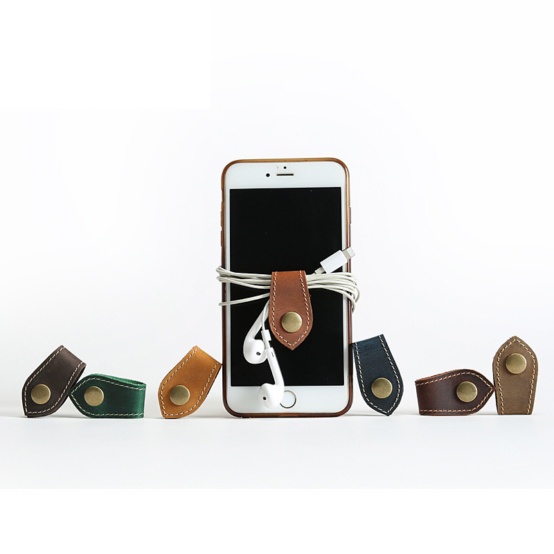 New Genuine Leather Earphone W - Spring Roll Wrapper recension och pris