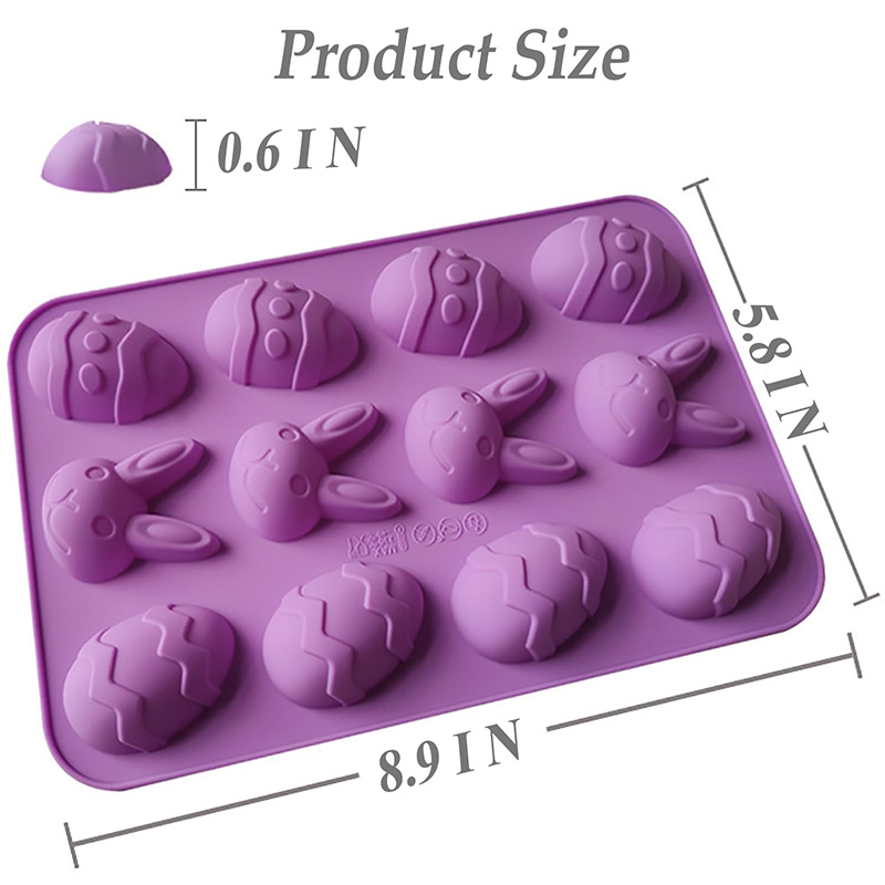 Easter Silicone Molds Chocolat - Bunny Cake Mold recension och pris