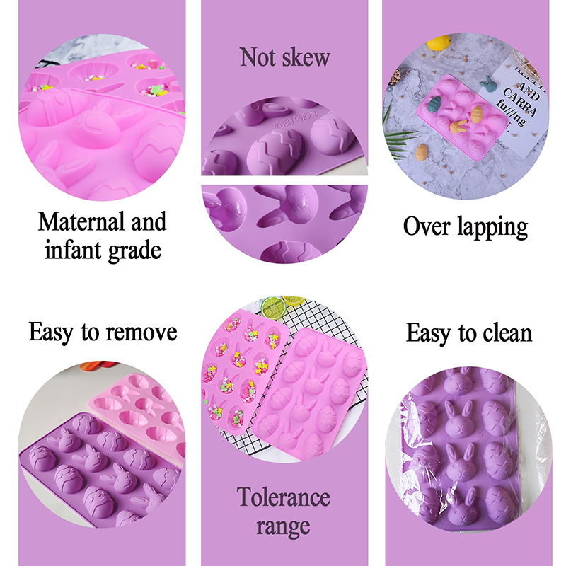 Easter Silicone Molds Chocolat - Bunny Cake Mold recension och pris