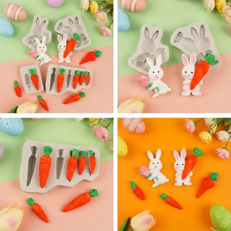 Latest Models 3Pcs Easter Bunn - Bunny Cake Mold recension och pris
