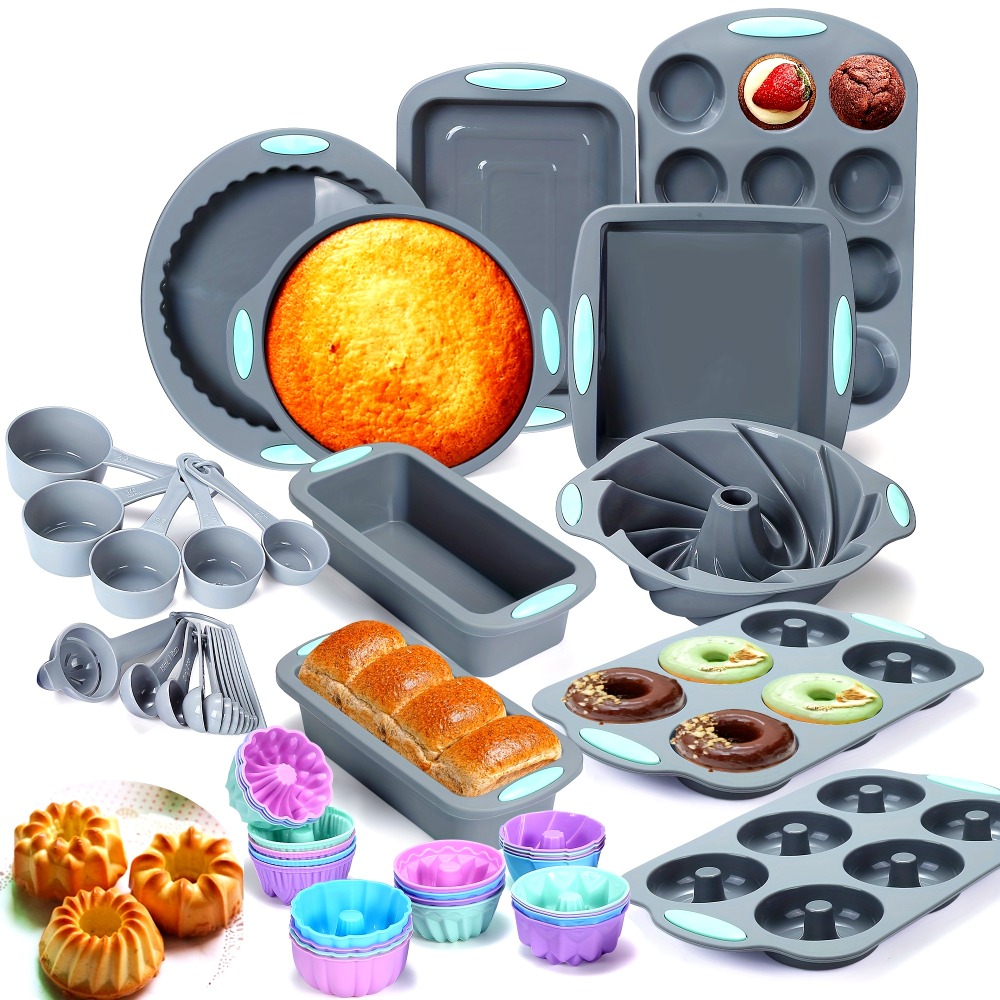 51 Pieces Silicone Baking Pan  - Donut Mold Silicone recension och pris