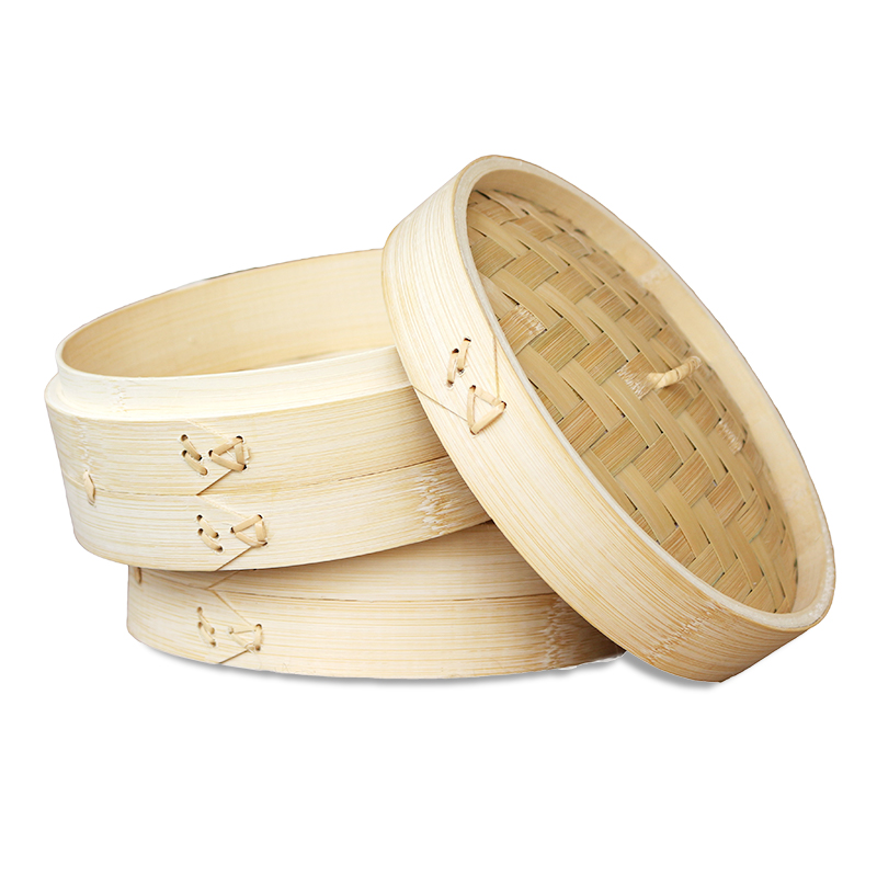 Wholesale Custom Bamboo Steame - Dim Sum Basket recension och pris