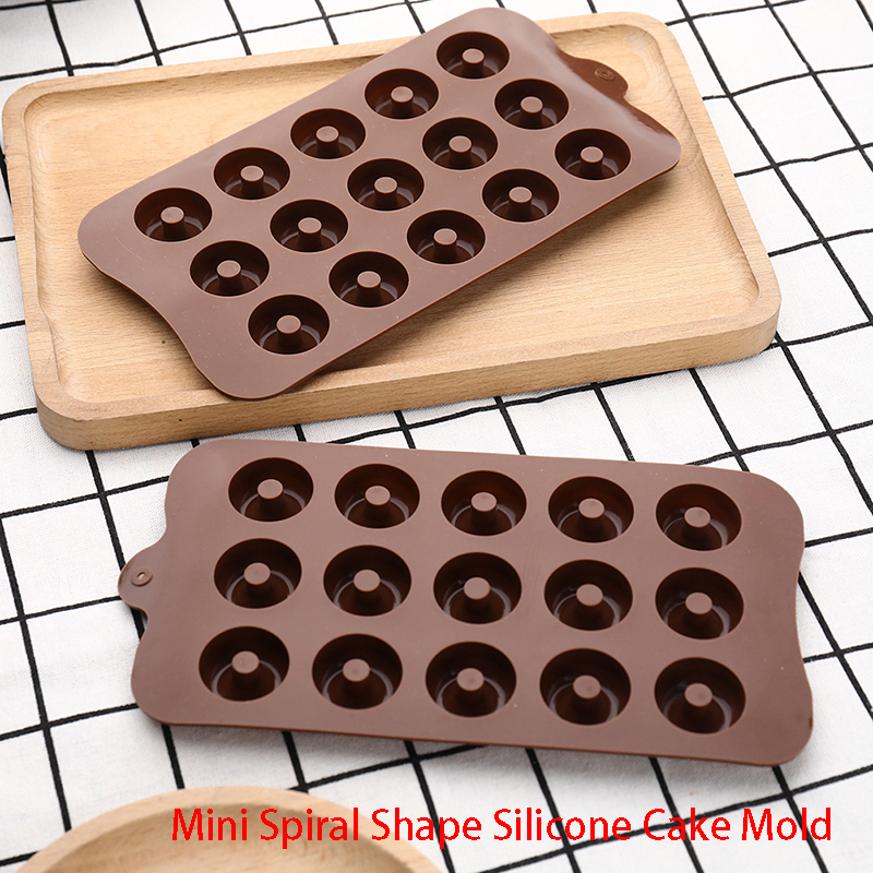 3D Mini Donut Baking Pan 15-ho - Donut Mold Silicone recension och pris