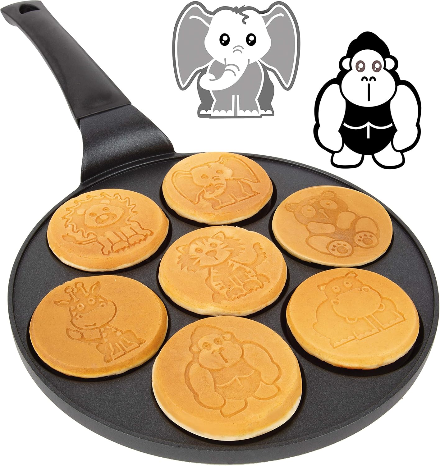 Animal Mini Pancake Pan - Make - Mini Pancake Griddle recension och pris