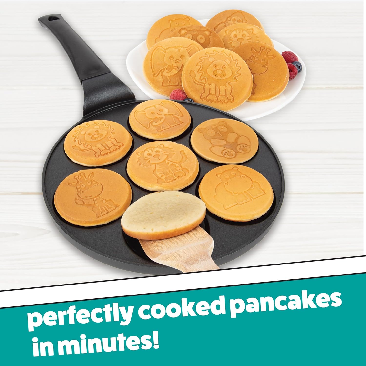 Animal Mini Pancake Pan - Make - Mini Pancake Griddle recension och pris