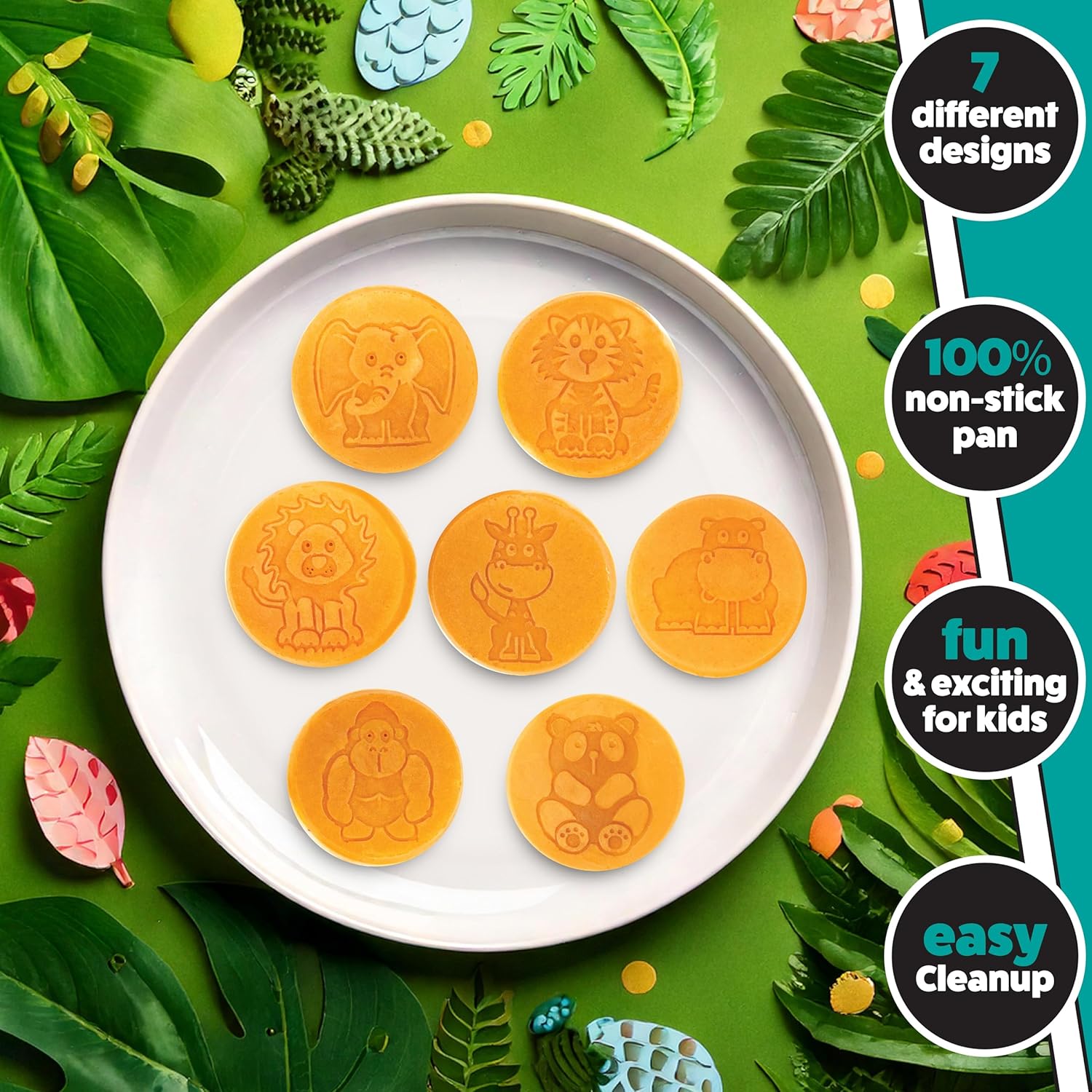 Animal Mini Pancake Pan - Make - Mini Pancake Griddle recension och pris